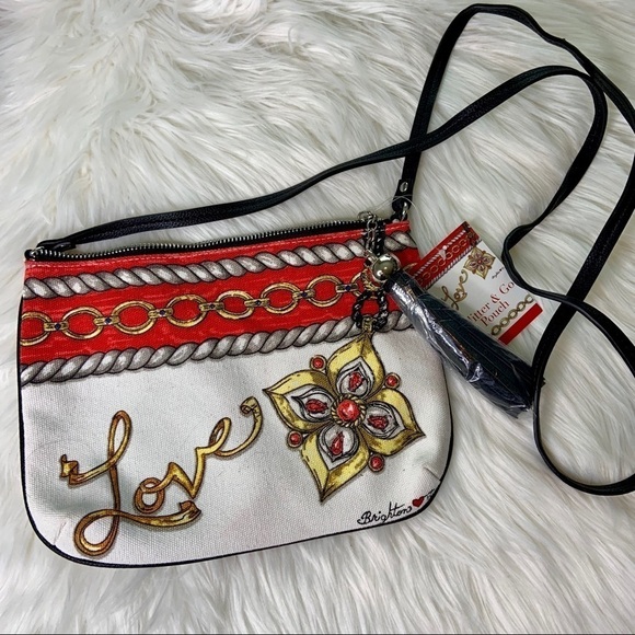 Brighton Handbags - BRIGHTON Crossbody Tassel purse NWT